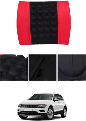 MATIES Foam Seating Pad For  Volkswagen Universal For Car(Car/Home/Office Red, Black)