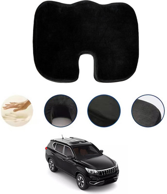 monolive Foam Seating Pad For  MAHINDRA Universal For Car(Car, Office, Travel Black)