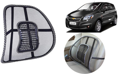 HANSHIKA ENTERPRISES Polyester, Nylon Seating Pad For  Chevrolet Sail UVA(Front Seats, Back Seat, Home, Office Black, Grey)