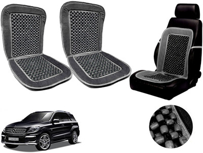 AUTO PEARL Polyester, Cotton Seating Pad For  Mercedes Benz M-Class(Front Seats Grey)