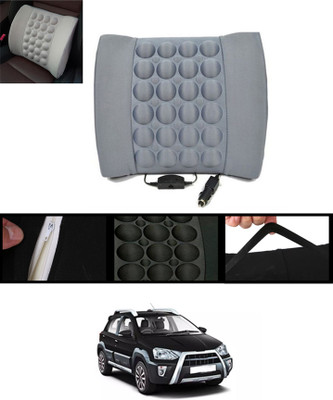 MATIES Nylon Seating Pad For  Toyota Etios Cross(Car, Bus, Home, Office Grey)