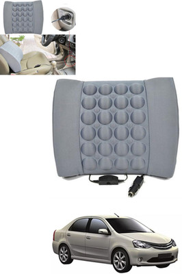 ABJD Cushion Seating Pad For  Toyota Etios Liva(Car Grey)