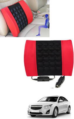 MSNP Cushion Seating Pad For  Chevrolet Cruze(Car, Home, Office Red, Black)