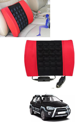 MSNP Cushion Seating Pad For  Toyota Etios Cross(Car, Home, Office Red, Black)