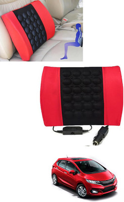 MSNP Cushion Seating Pad For  Honda Jazz(Car, Home, Office Red, Black)
