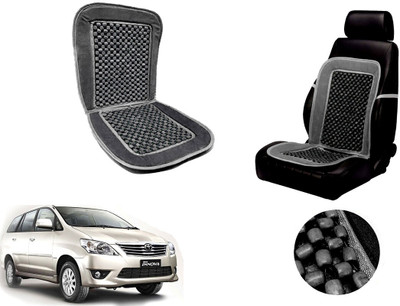AUTO PEARL Polyester, Cotton Seating Pad For  Toyota Innova(Front Seats Grey)