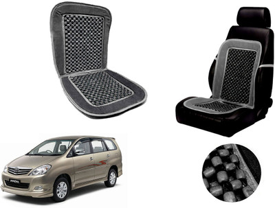 AUTO PEARL Polyester, Cotton Seating Pad For  Toyota Innova(Front Seats Grey)