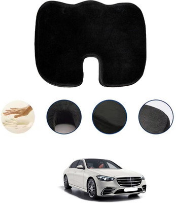 monolive Foam Seating Pad For  Mercedes Benz Universal For Car(Car, Office, Travel Black)