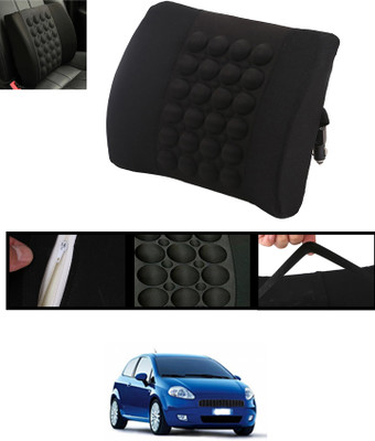MATIES Nylon Seating Pad For  Fiat Grand Punto(Car, Bus, Home, Office Black)