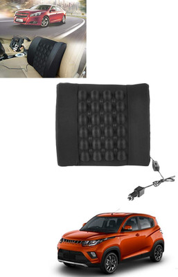 ABJD Cushion Seating Pad For  MAHINDRA Universal For Car(Car Black)