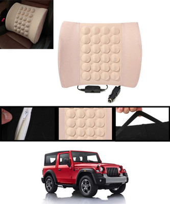 MSNP Nylon Seating Pad For  MAHINDRA Thar(Car, Bus, Home, Office Beige)