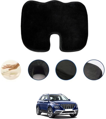 monolive Foam Seating Pad For  HYUNDAI Universal For Car(Car, Office, Travel Black)
