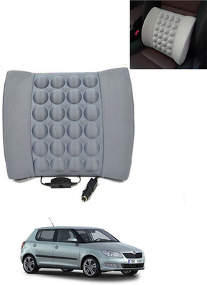 RKPSP Cushion Seating Pad For  Skoda Fabia(Car,truck,van,office,home,etc Grey)
