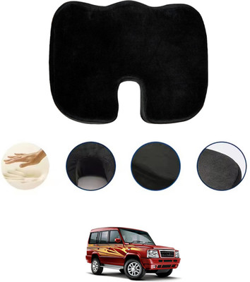 monolive Foam Seating Pad For  Tata Sumo(Car, Office, Travel Black)