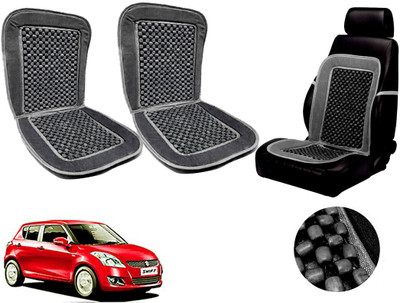 AUTO PEARL Polyester, Cotton Seating Pad For  Maruti Suzuki Swift(Front Seats Grey)