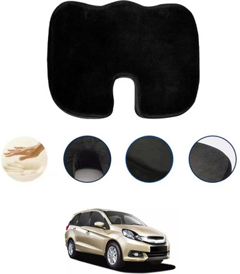 monolive Foam Seating Pad For  Honda Mobilio(Car, Office, Travel Black)