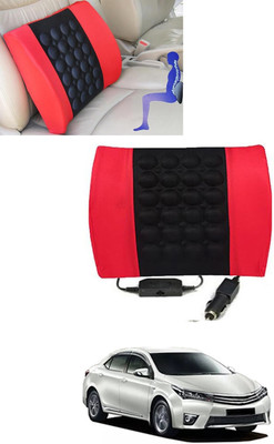 MSNP Cushion Seating Pad For  Toyota Altis(Car, Home, Office Red, Black)