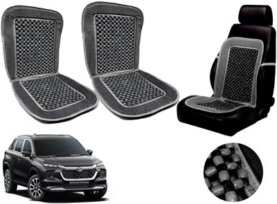 AUTO PEARL Polyester, Cotton Seating Pad For  Maruti Suzuki Vitara(Front Seats Grey)