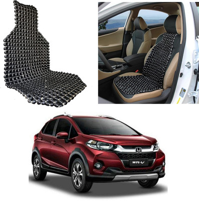 Oshotto Wooden Bead Seating Pad For  Honda WRV i-VTEC S(Front Seats Black)