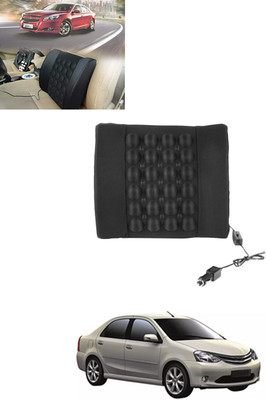 MSNP Cushion Seating Pad For  Toyota Etios Liva(Car, Home, Office Black)