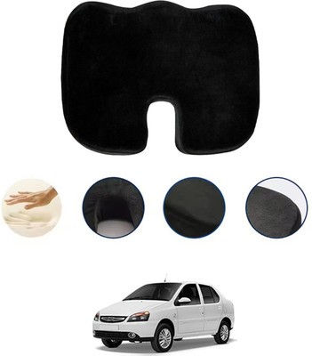 monolive Foam Seating Pad For  Tata Indigo(Car, Office, Travel Black)
