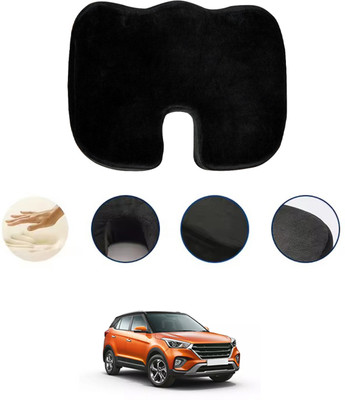 monolive Foam Seating Pad For  HYUNDAI Creta(Car, Office, Travel Black)