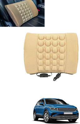 MSNP Cushion Seating Pad For  Volkswagen Universal For Car(Car, Home, Office Beige)