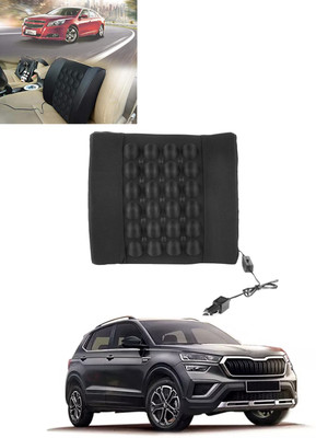 ABJD Cushion Seating Pad For  Skoda Universal For Car(Car Black)