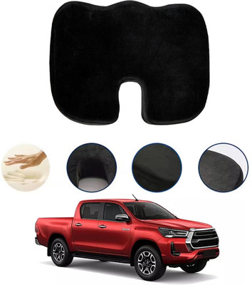 monolive Foam Seating Pad For  Toyota Universal For Car(Car, Office, Travel Black)