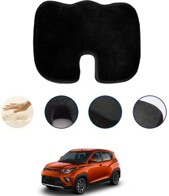 monolive Foam Seating Pad For  MAHINDRA Universal For Car(Car, Office, Travel Black)