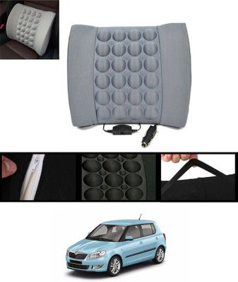 MATIES Nylon Seating Pad For  Skoda Fabia(Car, Bus, Home, Office Grey)