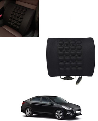 AYW Cushion Seating Pad For  HYUNDAI Verna(Car/Home/Office Black)