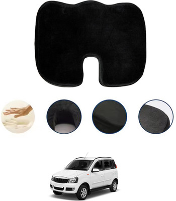 monolive Foam Seating Pad For  MAHINDRA Quanto(Car, Office, Travel Black)