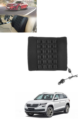 MSNP Cushion Seating Pad For  Skoda Universal For Car(Car, Home, Office Black)