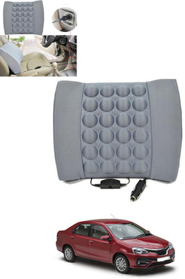 ABJD Cushion Seating Pad For  Toyota Etios(Car Grey)