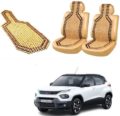 ROSHNEER ENTERPRISES Wooden Bead Seating Pad For  Tata 1 Series(PUNCH Beige)