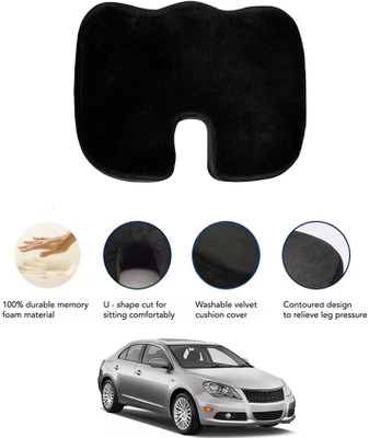 MATIES Cushion Seating Pad For  Maruti Suzuki Kizashi(All Vehicle, Wheel Chair, Office, Travel, Home, Study Table Black)