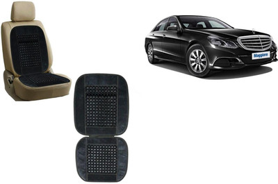 HANSHIKA ENTERPRISES Wooden Bead, Velvet Seating Pad For  Mercedes Benz E200(Car, Home and Office Grey)