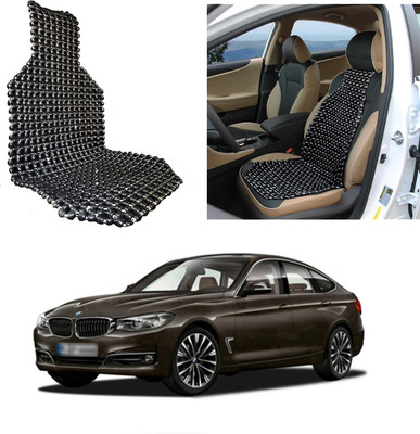 Oshotto Wooden Bead Seating Pad For  BMW 3 Series(Front Seats Black)