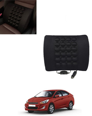 AYW Cushion Seating Pad For  HYUNDAI Verna(Car/Home/Office Black)