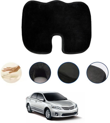 monolive Foam Seating Pad For  Toyota Altis(Car, Office, Travel Black)
