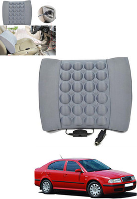 ABJD Cushion Seating Pad For  Skoda Octavia(Car Grey)