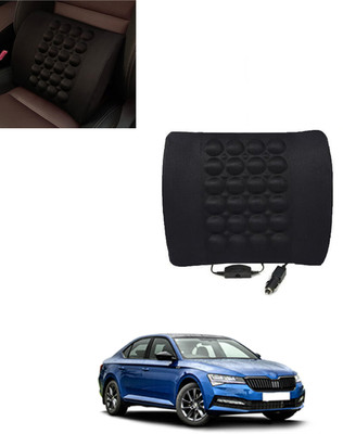 AYW Cushion Seating Pad For  Skoda Superb(Car/Home/Office Black)