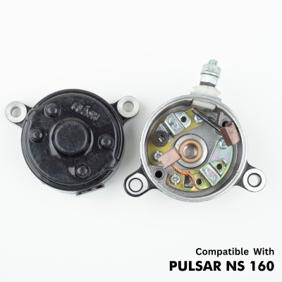 GEO Carbon Wati Complete Brush & Brush Holder Compatible With PULSAR NS 160 Vehicle Starter Motor