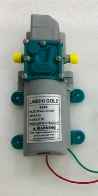 LABDHI SPRAYER LABDHI GOLD High pressure 12v DC Electric Battery Operated Motor 200 PSI Vehicle Starter Motor