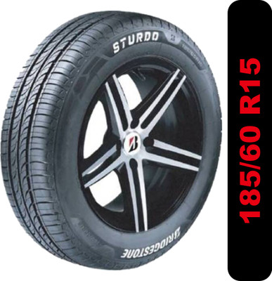 BRIDGESTONE STURDO 4 Wheeler Tyre(185/60R15, Tube Less)