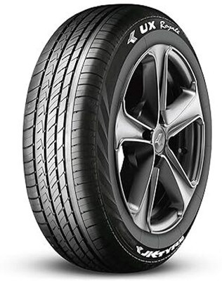 JK Tyre with Doorstep Installation 195/55 R16 UX ROYALE 87V TUBELESS TYRE 4 Wheeler Tyre(195/55 R16, Tube Less)