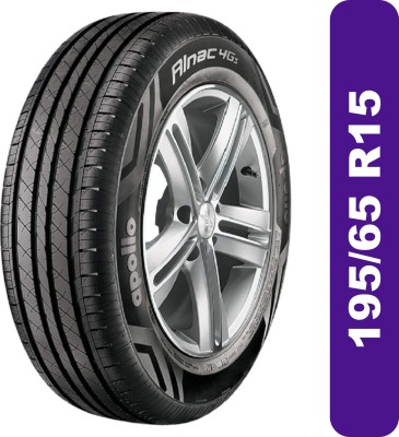 Apollo 195/65 R15 91 H ALNAC 4G TL 4 Wheeler Tyre(195/65R15, Tube Less)