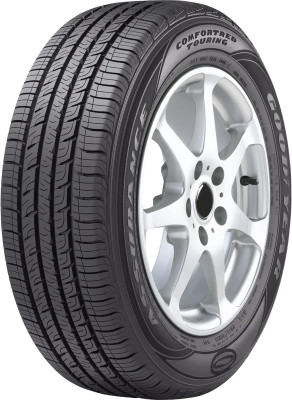 Goodyear with Doorstep Installation 215/55 R17 ASSURANCE COMFORTTRED TUBELESS TYRE 4 Wheeler Tyre(215/55 R17, Tube Less)