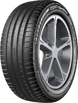 CEAT With Doorstep Installation 225/55 R17 SPORT DRIVE 101W XL TUBELESS TYRE WITH FREE HOME FITMENT 4 Wheeler Tyre(225/55 R17, Tube Less)